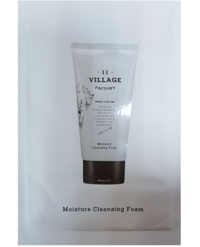 VILLAGE 11 FACTORY Пенка с экстрактом корня когтя дьявола Moisture Cleansing Foam [POUCH]