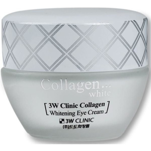 3W CLINIC 'Осветление' Крем для век с коллагеном Collagen Whitening Eye Cream, 35 мл