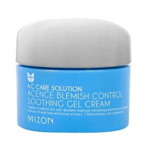 MIZON Комплексный гель-крем для проблемной кожи лица Acence Blemish Control Soothing Gel Cream