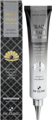 3W Clinic Крем для кожи вокруг глаз Black Pearl Eye Cream