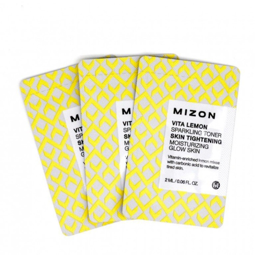 MIZON Витаминный тонер для сияния кожи Vita Lemon Sparkling Toner [POUCH]